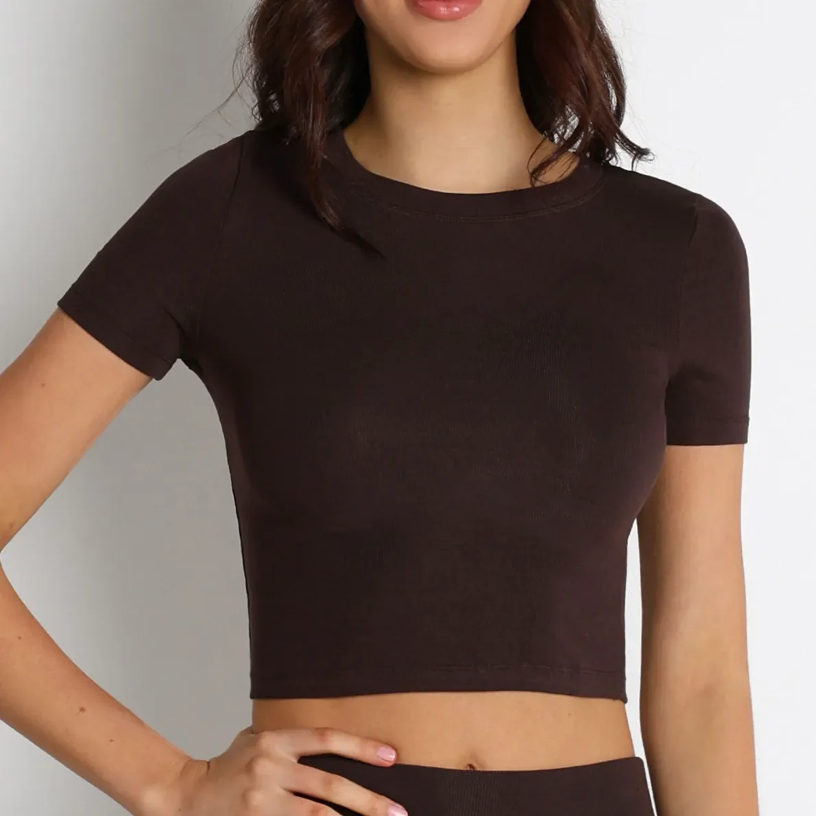 Slim Breathable Short-Sleeve Yoga Tops