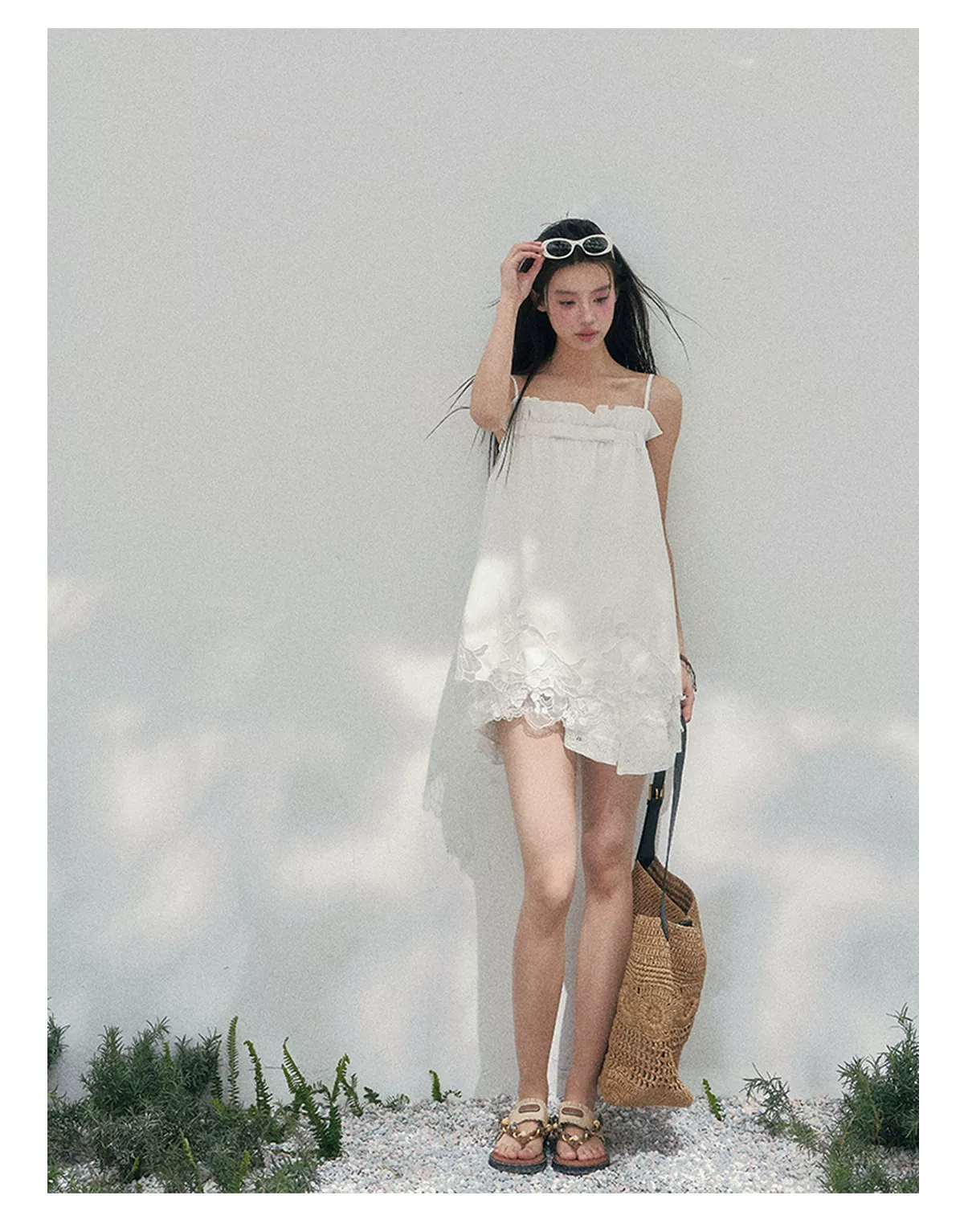Bouquet Summer Lace Camisole Top