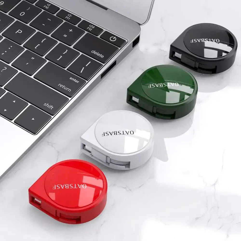 PD Fast Charging USB-C & Lightning Cable (Retractable)