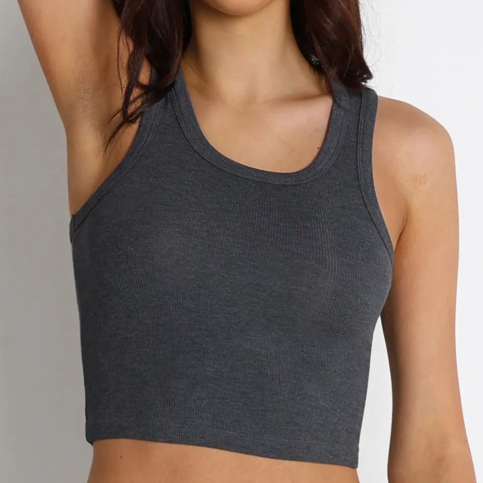 Square Neck Short Tank Top