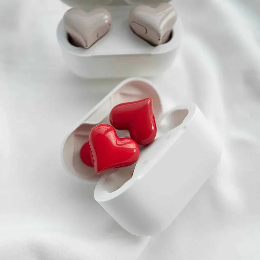Love Heartbuds Bluetooth 5.3 Wireless Earbuds with HiFi Stereo