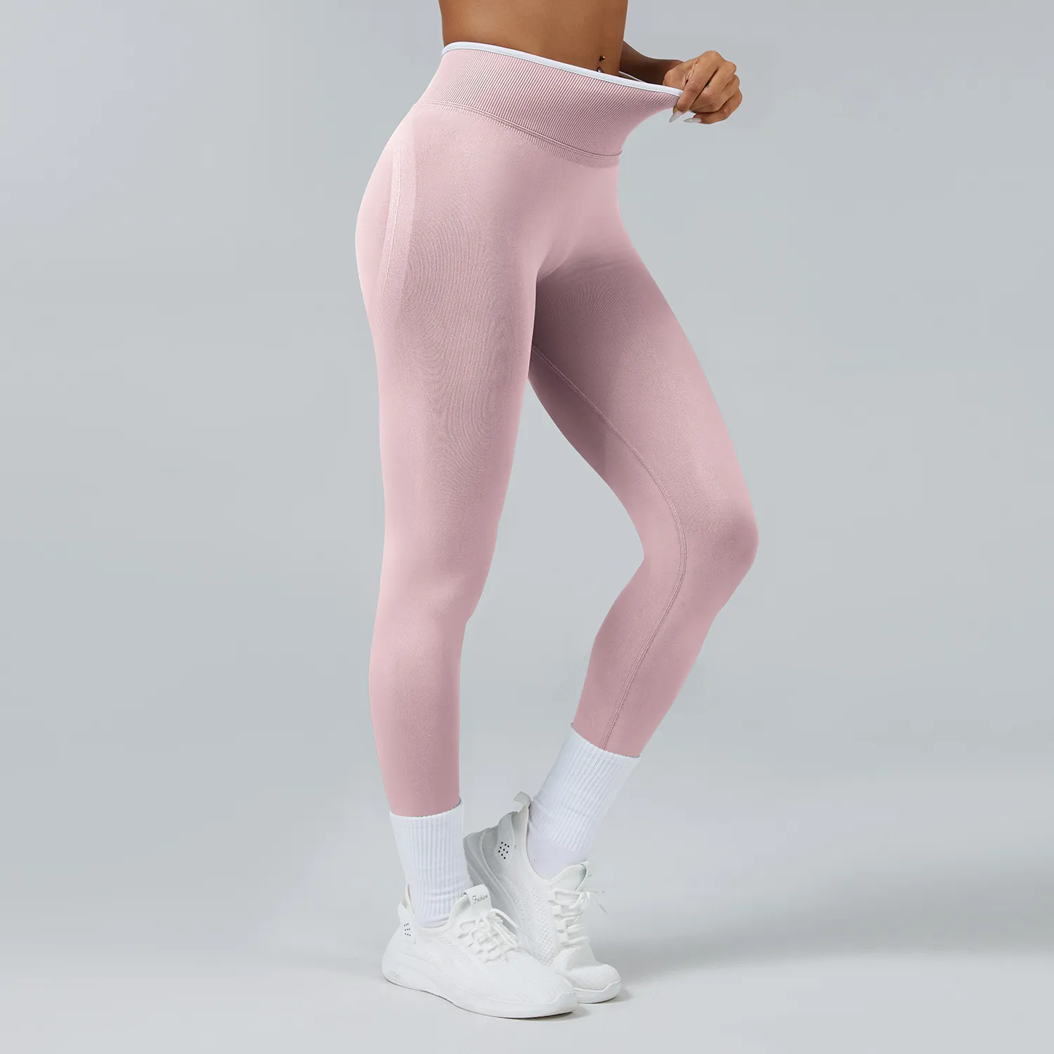 Seamless Hip-lifting Yoga Fitness Leggings