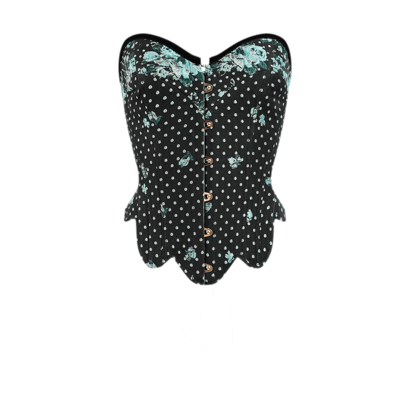 Jacquard Corset A-Line Dress