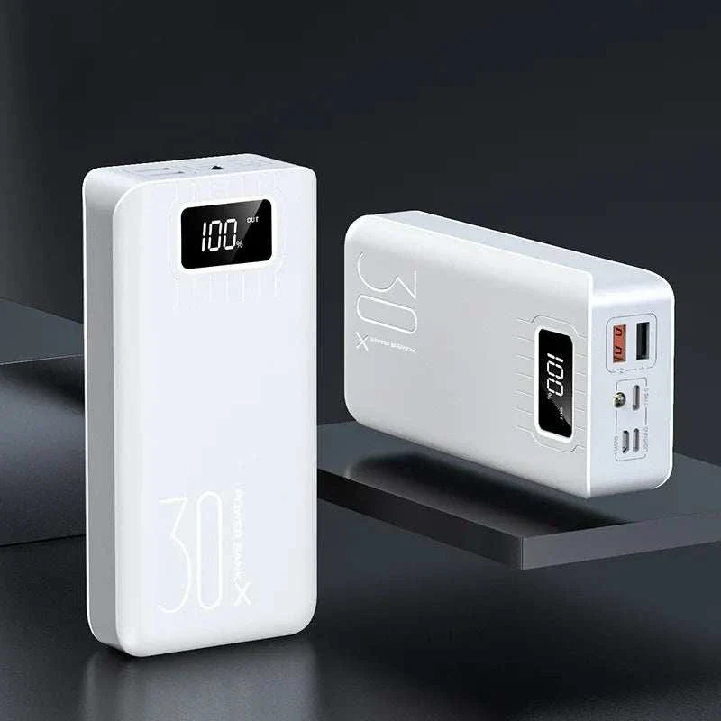 30000mAh Ultra-High Capacity Fast Charge Power Bank