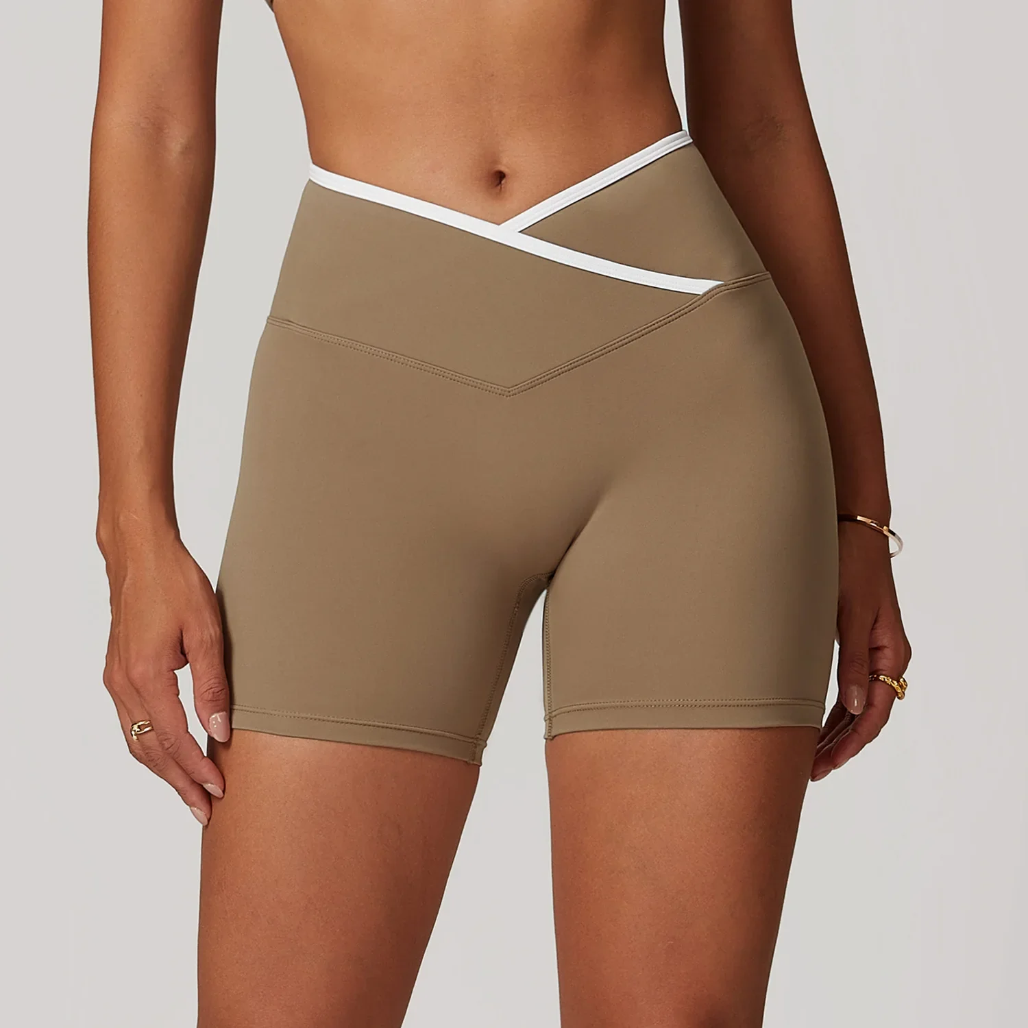 V Sculpted High Waist Breathable Performance Shorts