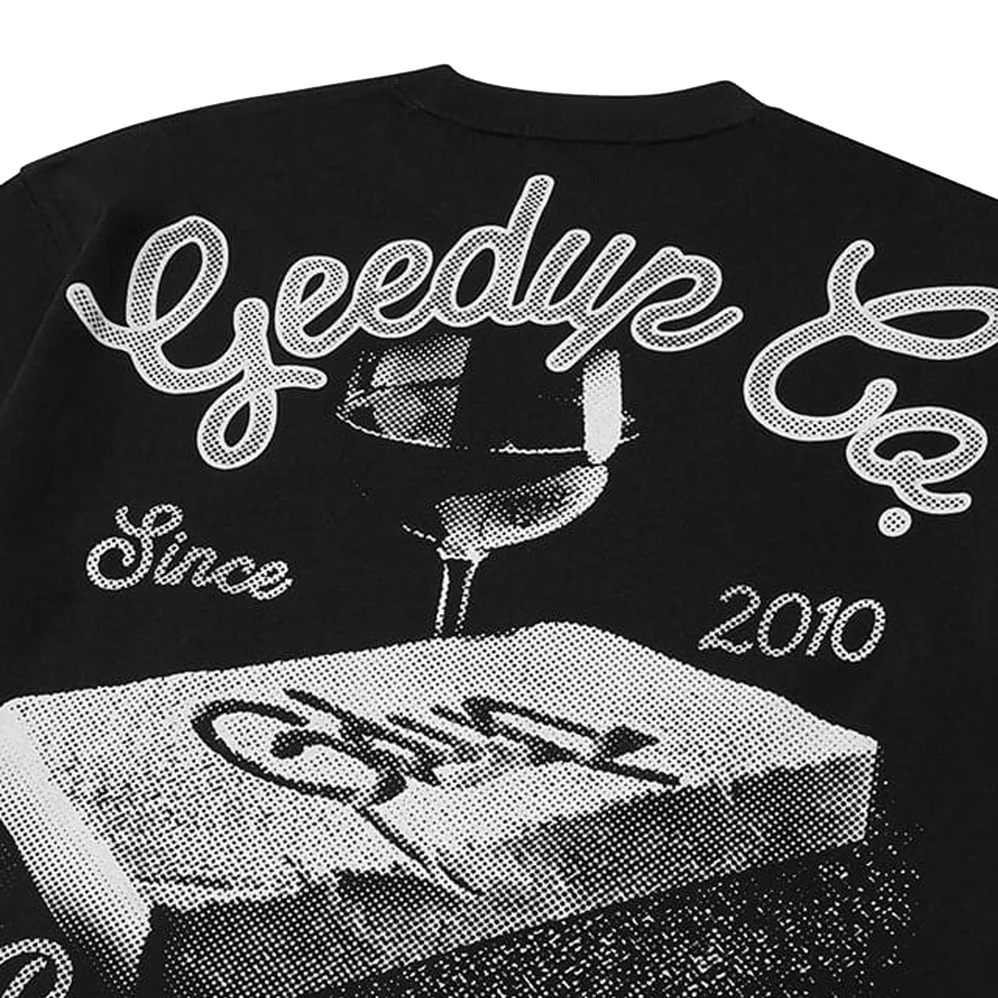 Geedup Merlot Brick T-Shirt 'Washed Black' (2025)