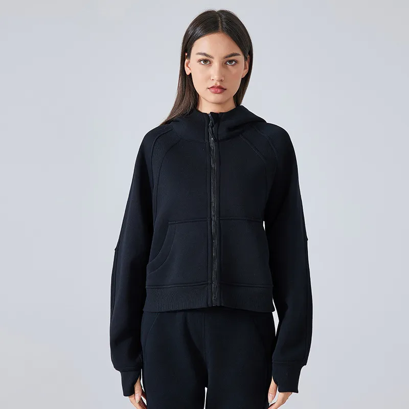 Full Zip Up Hoodie Fall Jacket