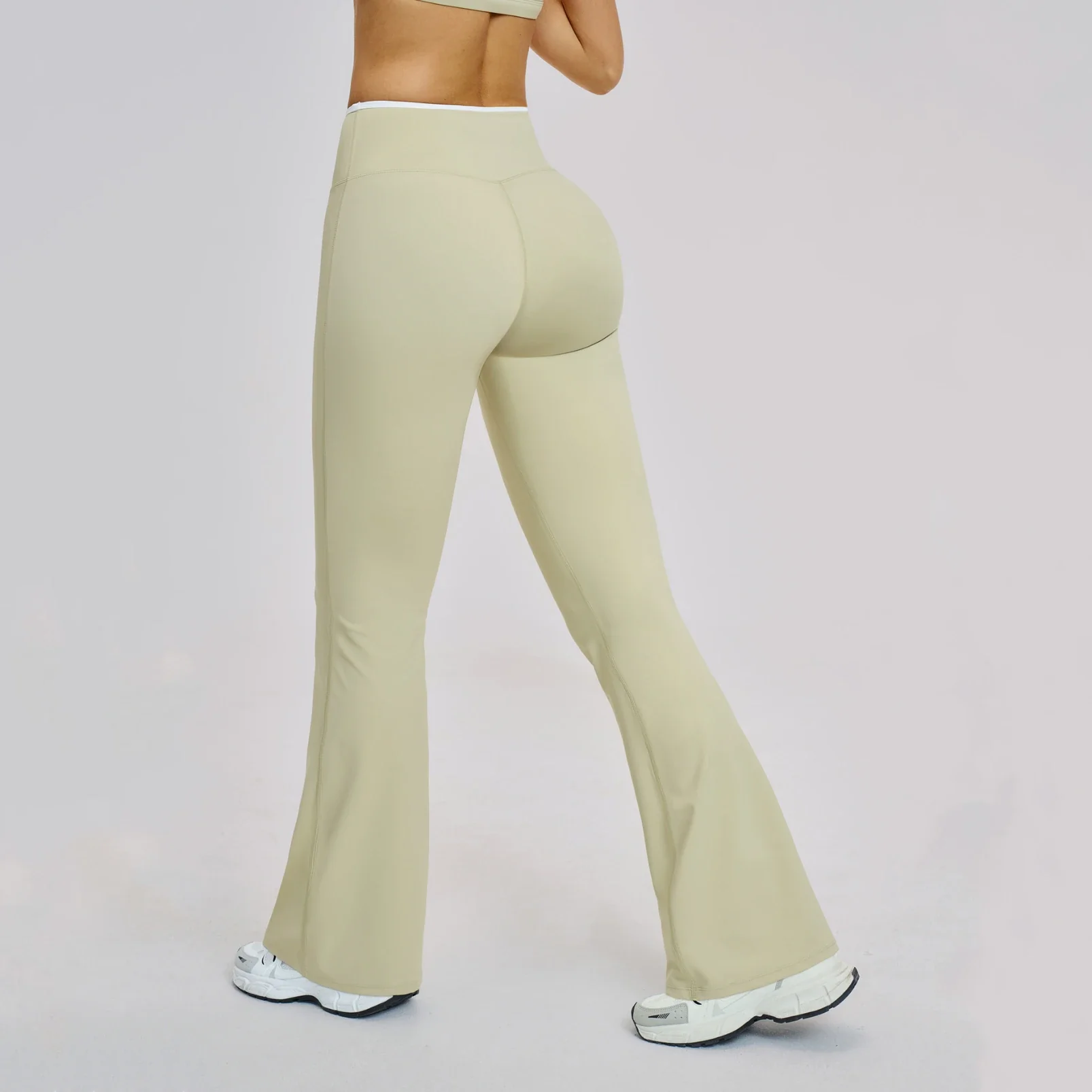 High Waist Yoga Fitness Flared Pants