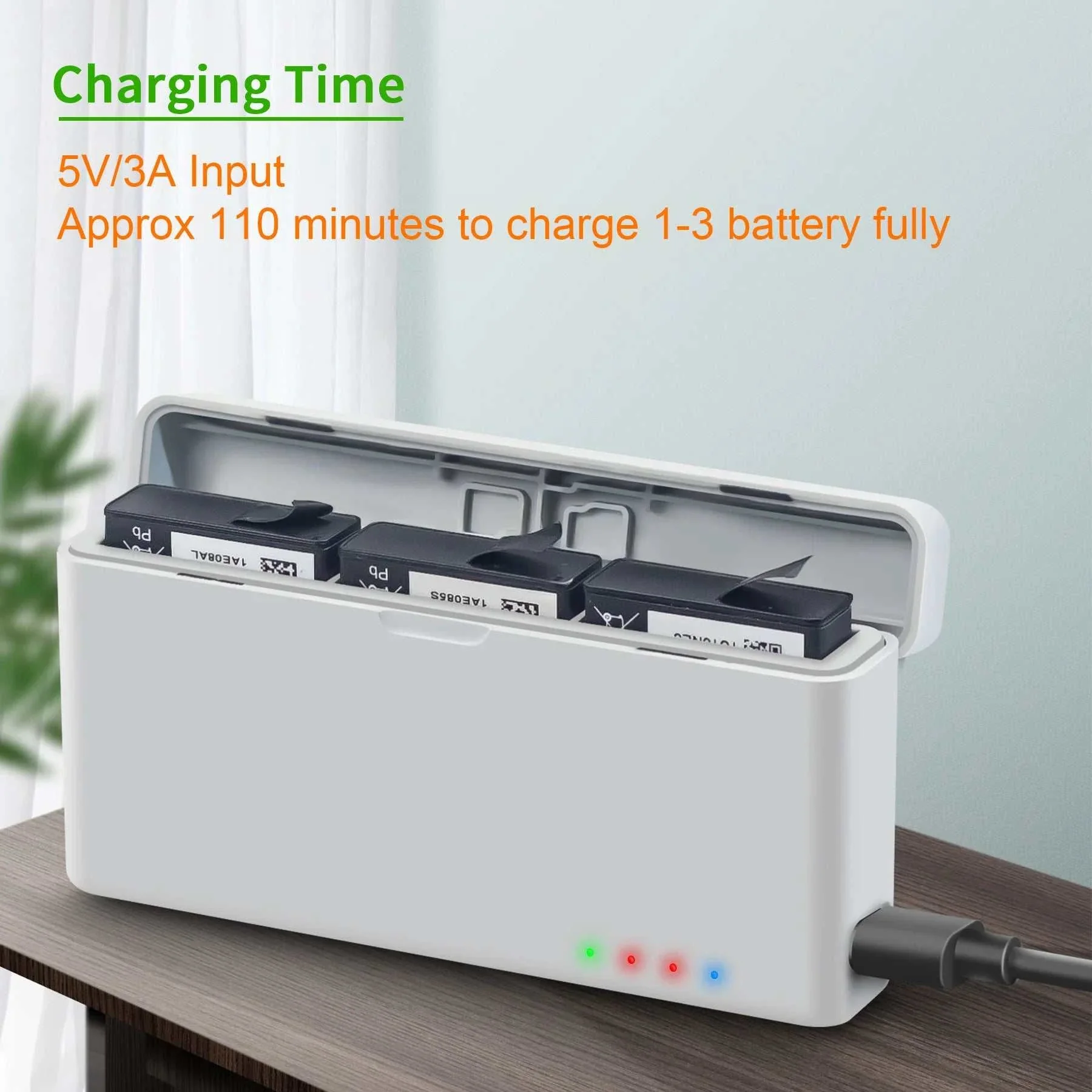 DJI Action 3 & 4 Battery Charging Case