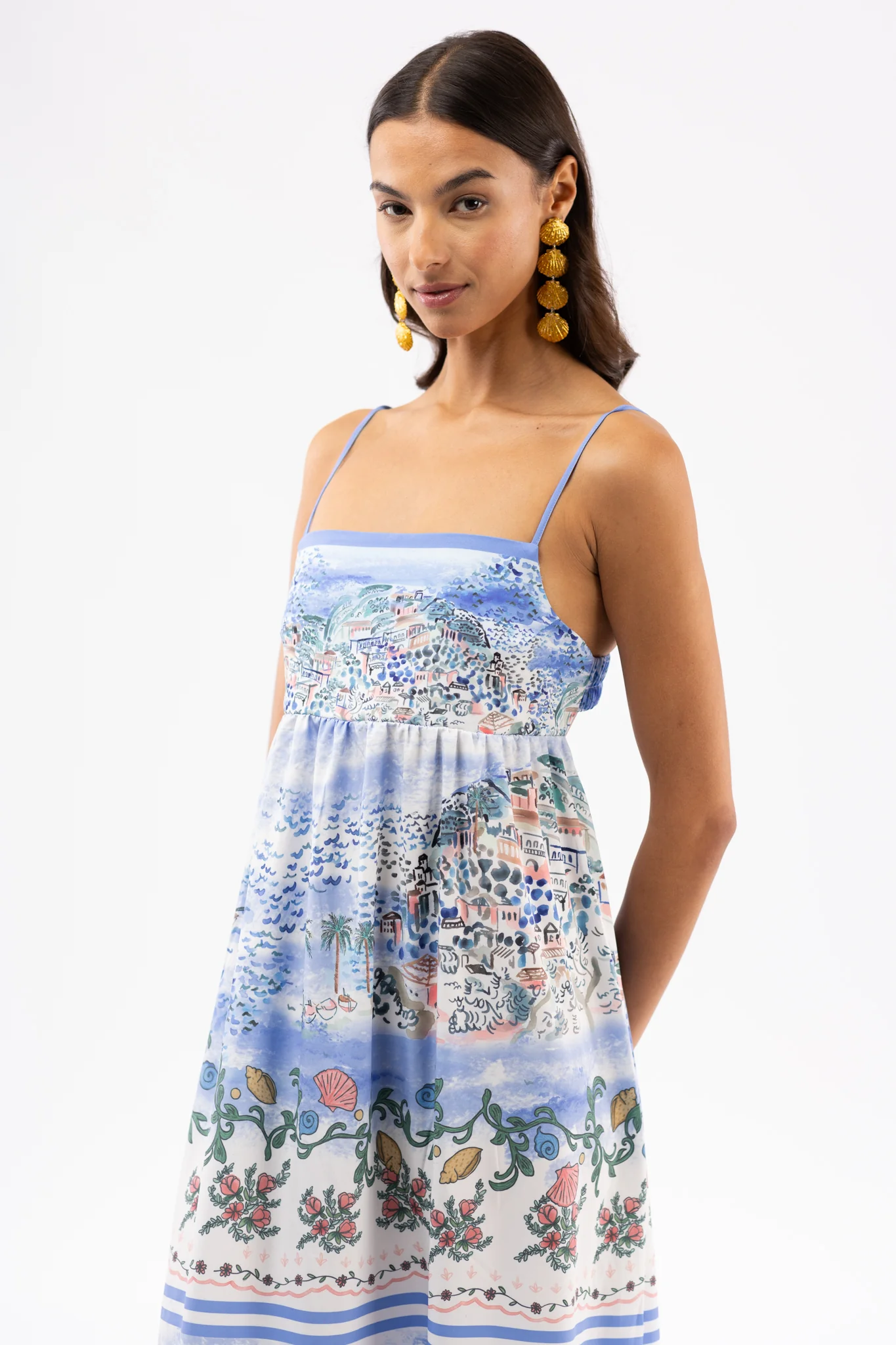 The Cleobella Dress - Sea Mural