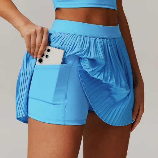 Sports Pleated Tennis Skirt