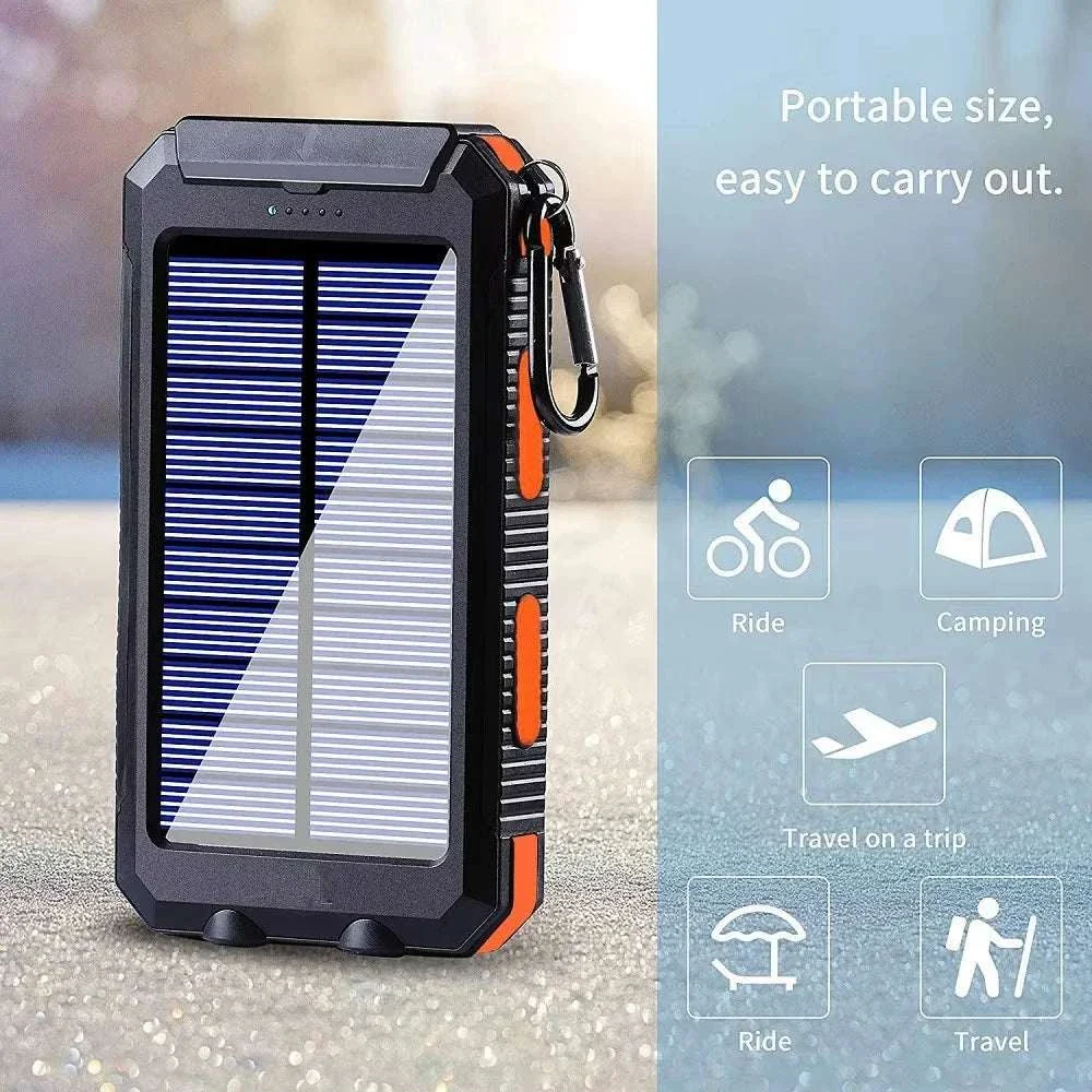 80000mAh Solar Fast Charging Power Bank