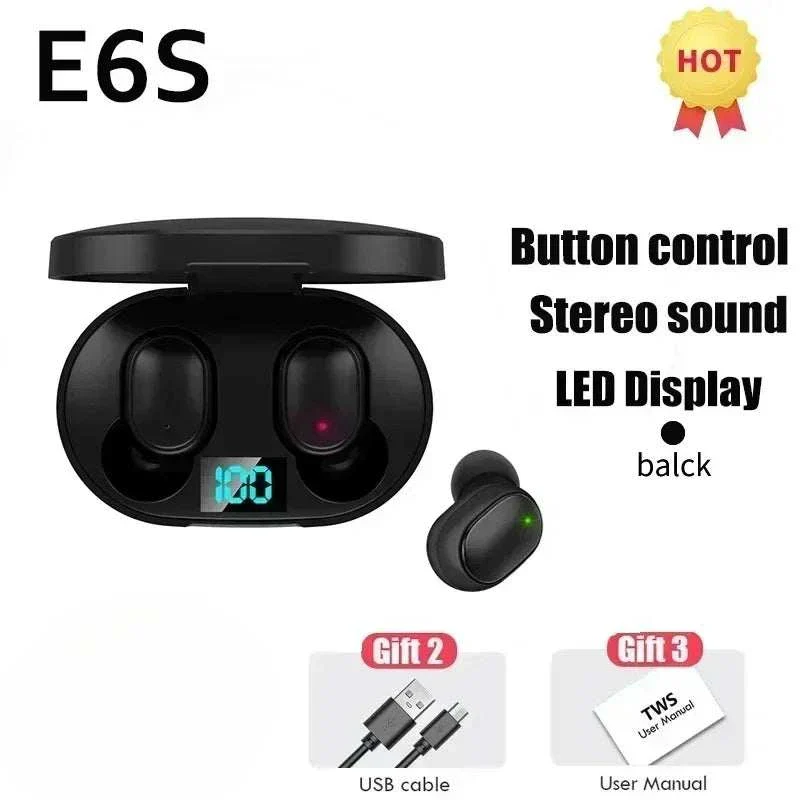 Woowill E6S TWS | True Wireless Sports Earbuds with Active Noise Cancelling