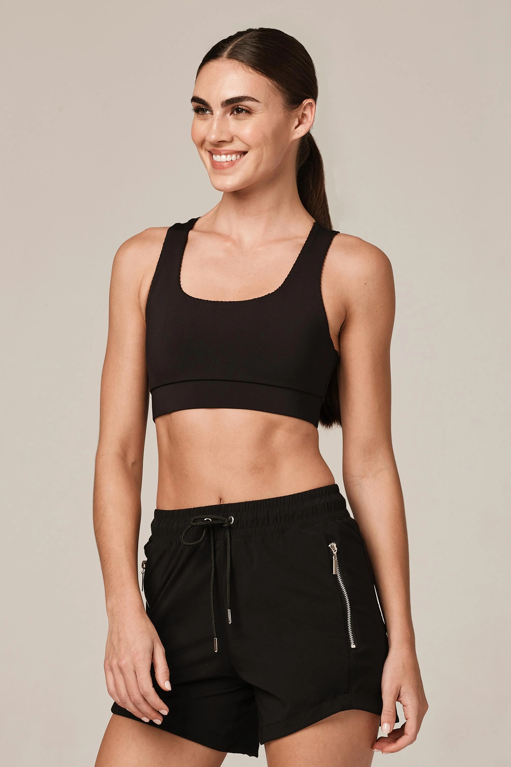 Sew Impressed Black Sports Bra