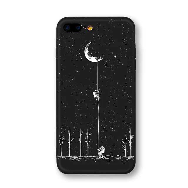 New Space Astronaut Phone Cases For iPhone