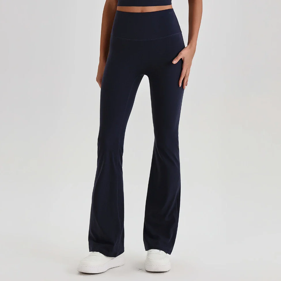 Naked-Feel High-Waisted Flared Yoga Pants