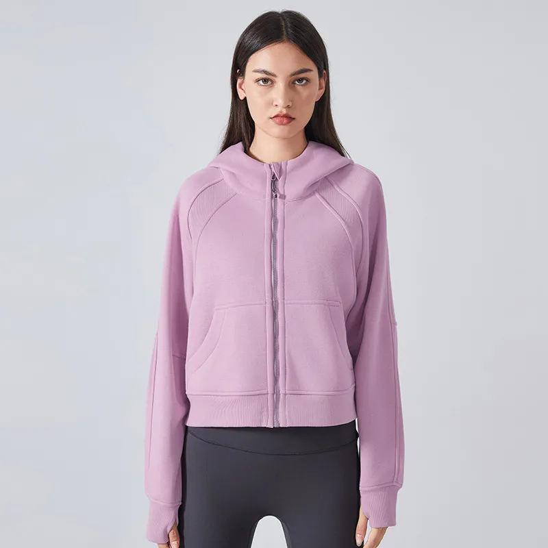 Full Zip Up Hoodie Fall Jacket