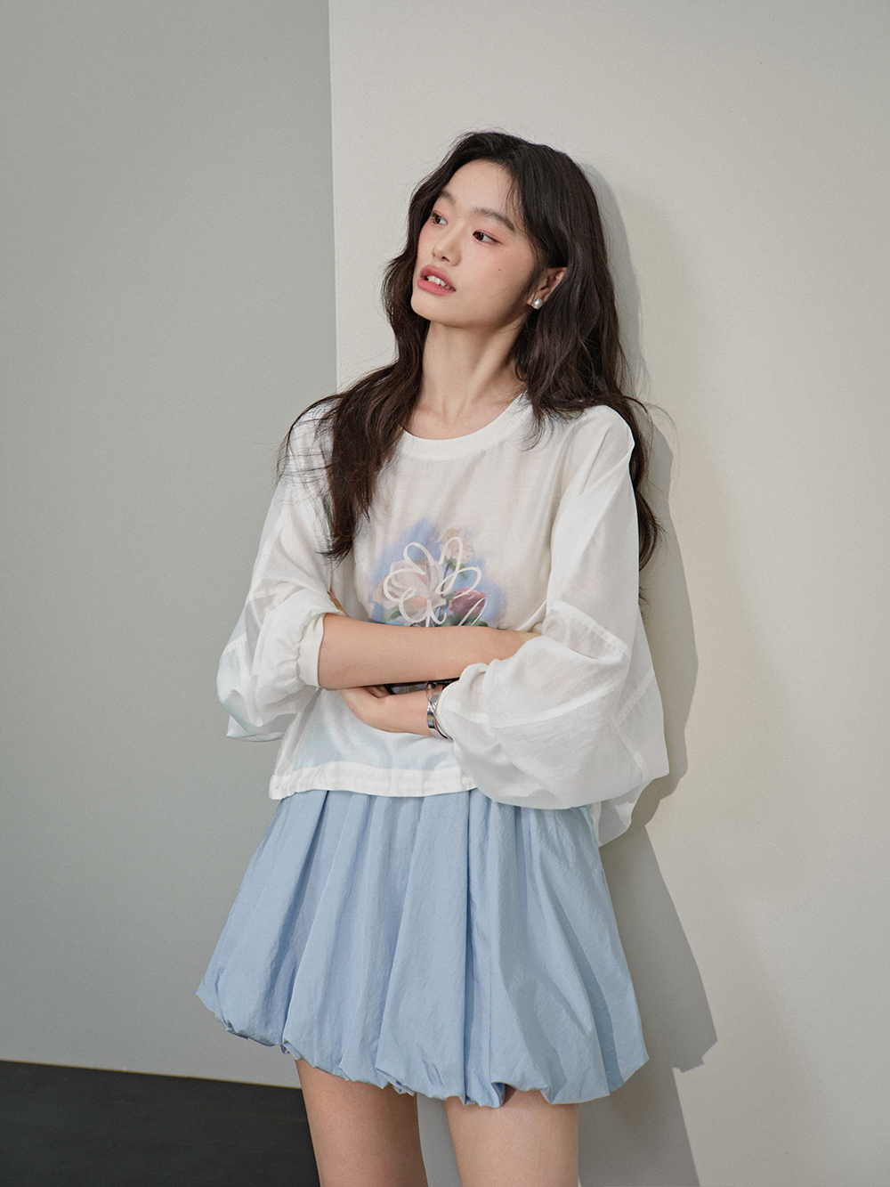 Floral Print Blouse