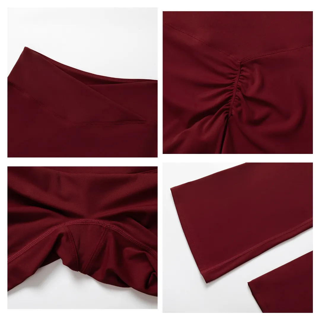 Quick Dry Yoga Fitness Flared Pants