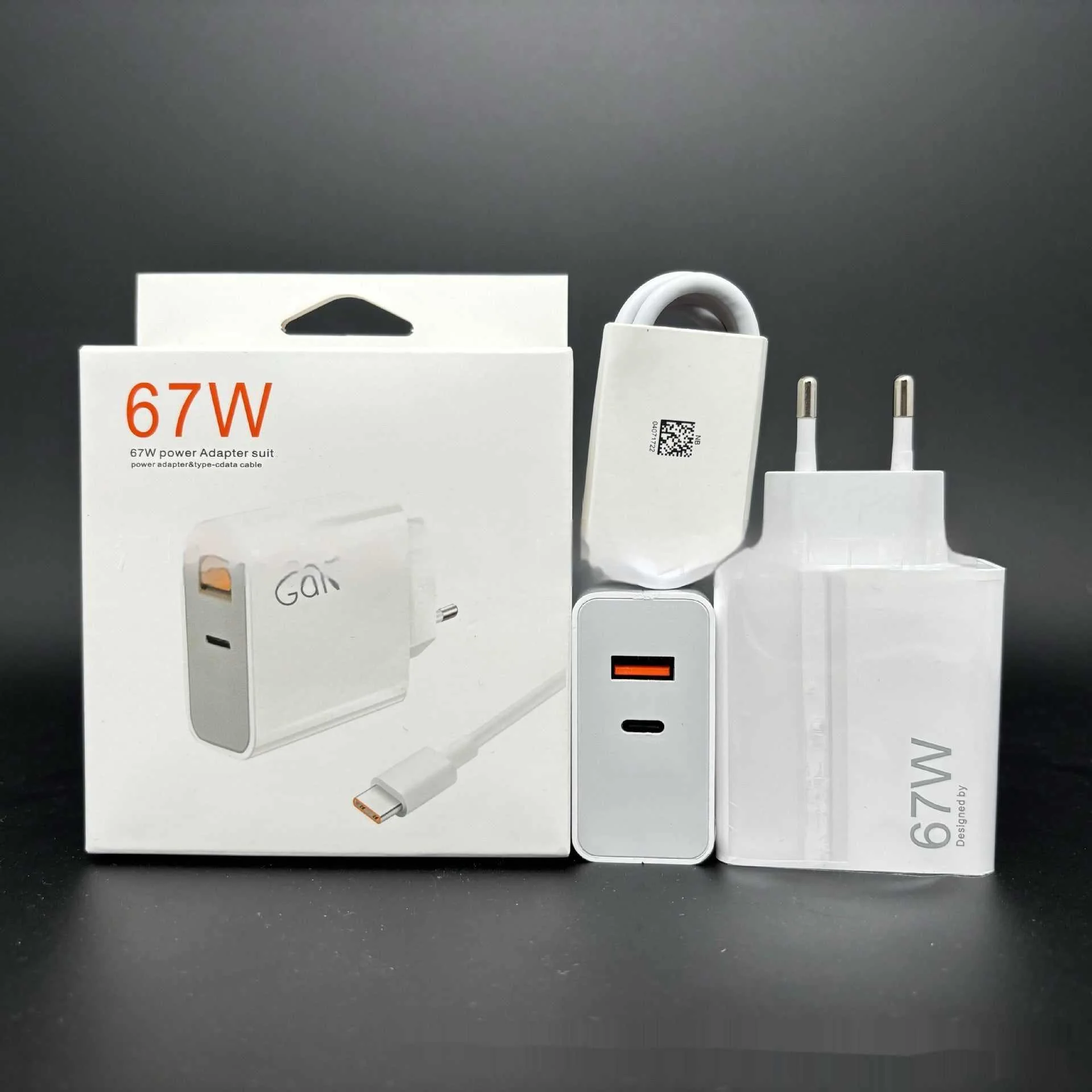 Gallium Nitride Charger Blue Standard Fast Charging Suitable Fast Charging Head European Standard