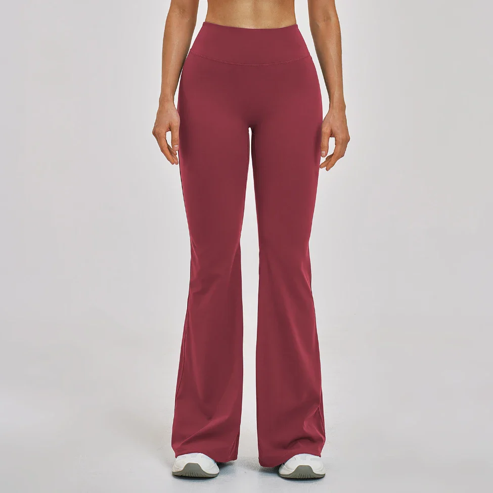 Women's High-Waist Butt Lifting Yoga Flared Pants