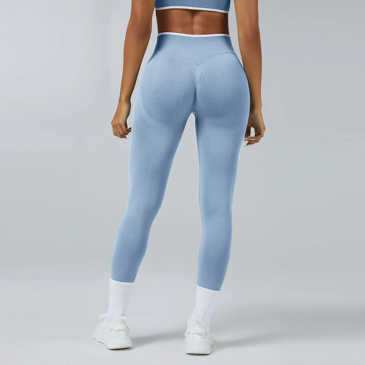 Seamless Hip-lifting Yoga Fitness Leggings