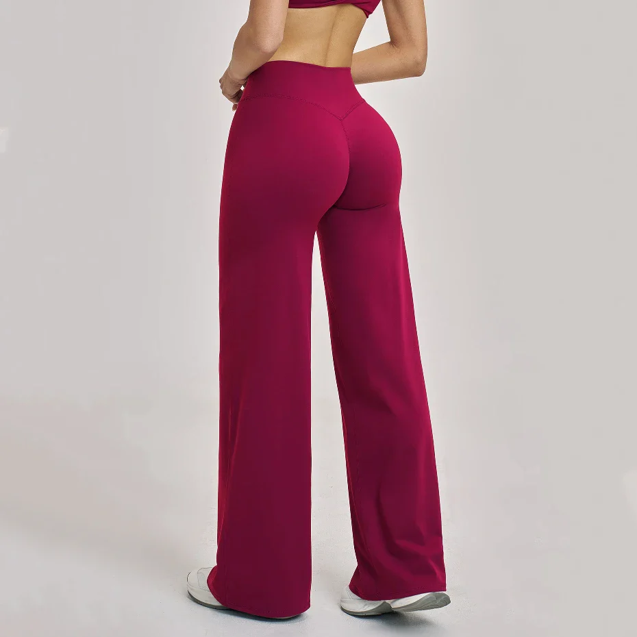 Women's High Waist Wide Leg Yoga Pants