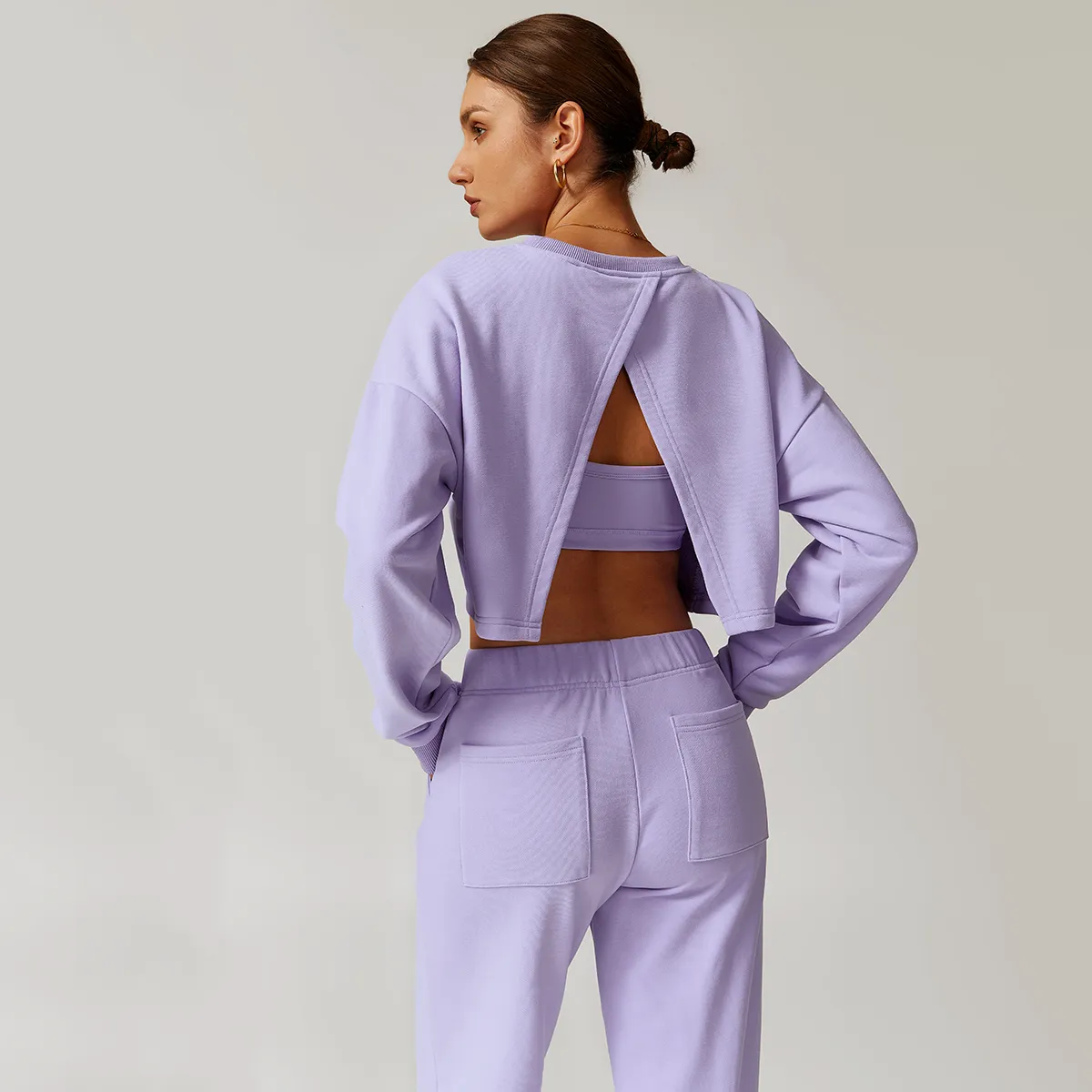Hollow Back Sweatshirts