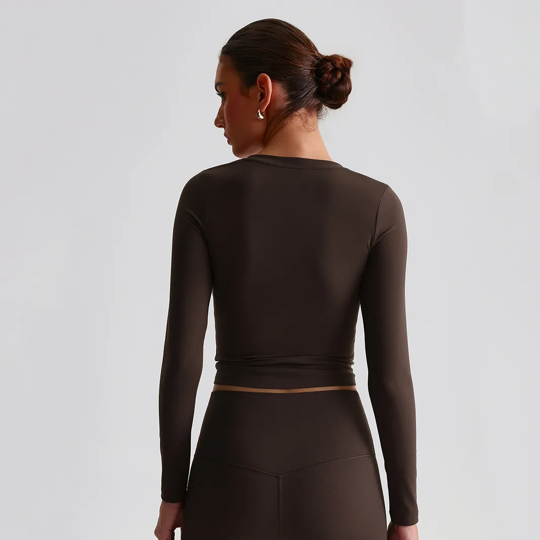 High Impact Yoga Pilates Long Sleeve Shirts
