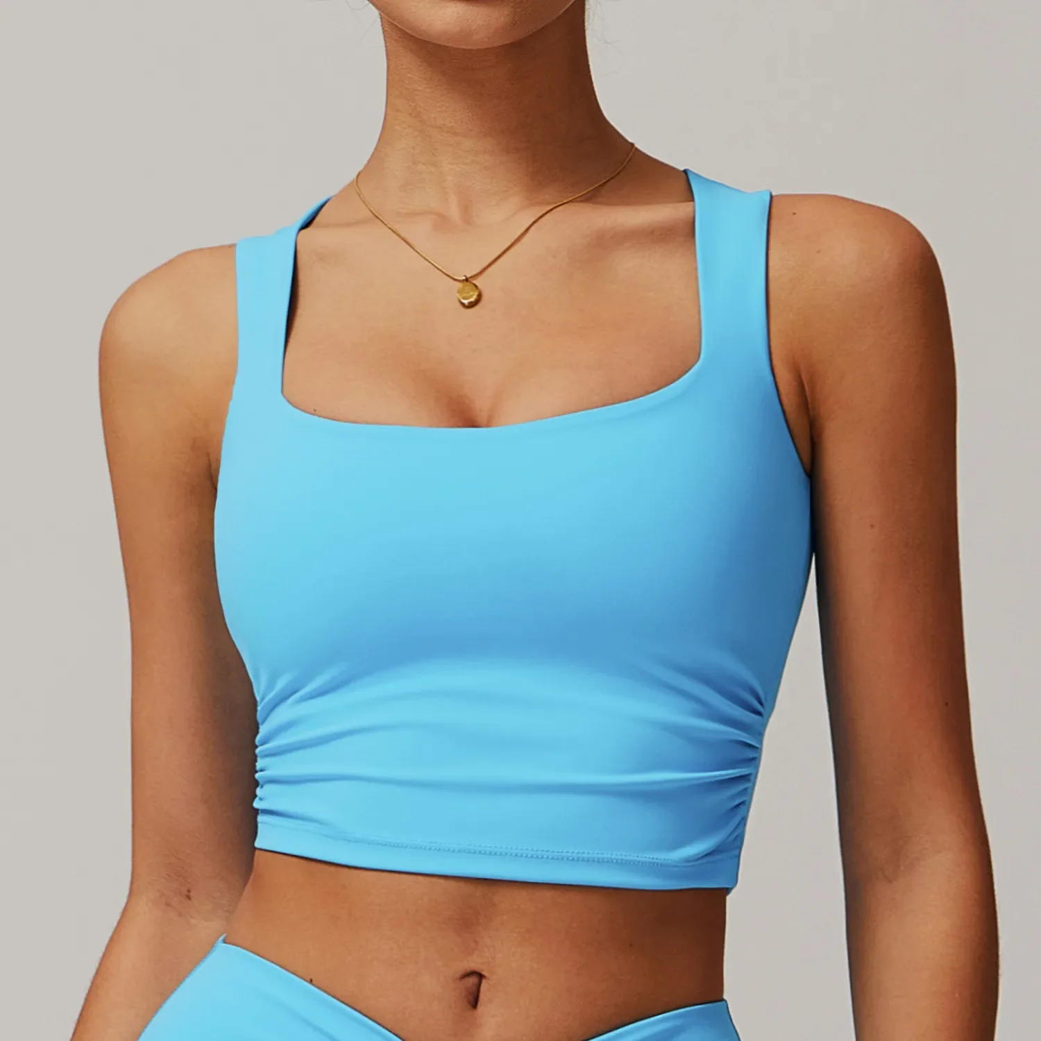 Fitness Square Neck Tank Top ZC8782