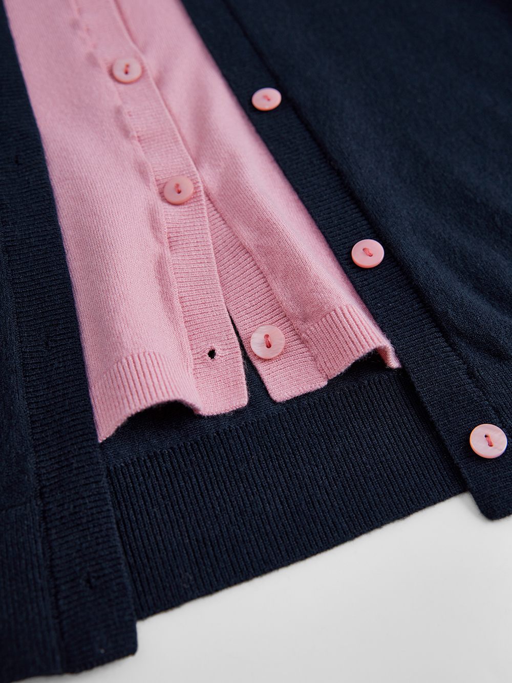 Fake Two-piece Cardigan
