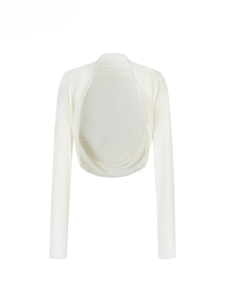 Heavy-duty Knitted Draped Neck Tank Top Set
