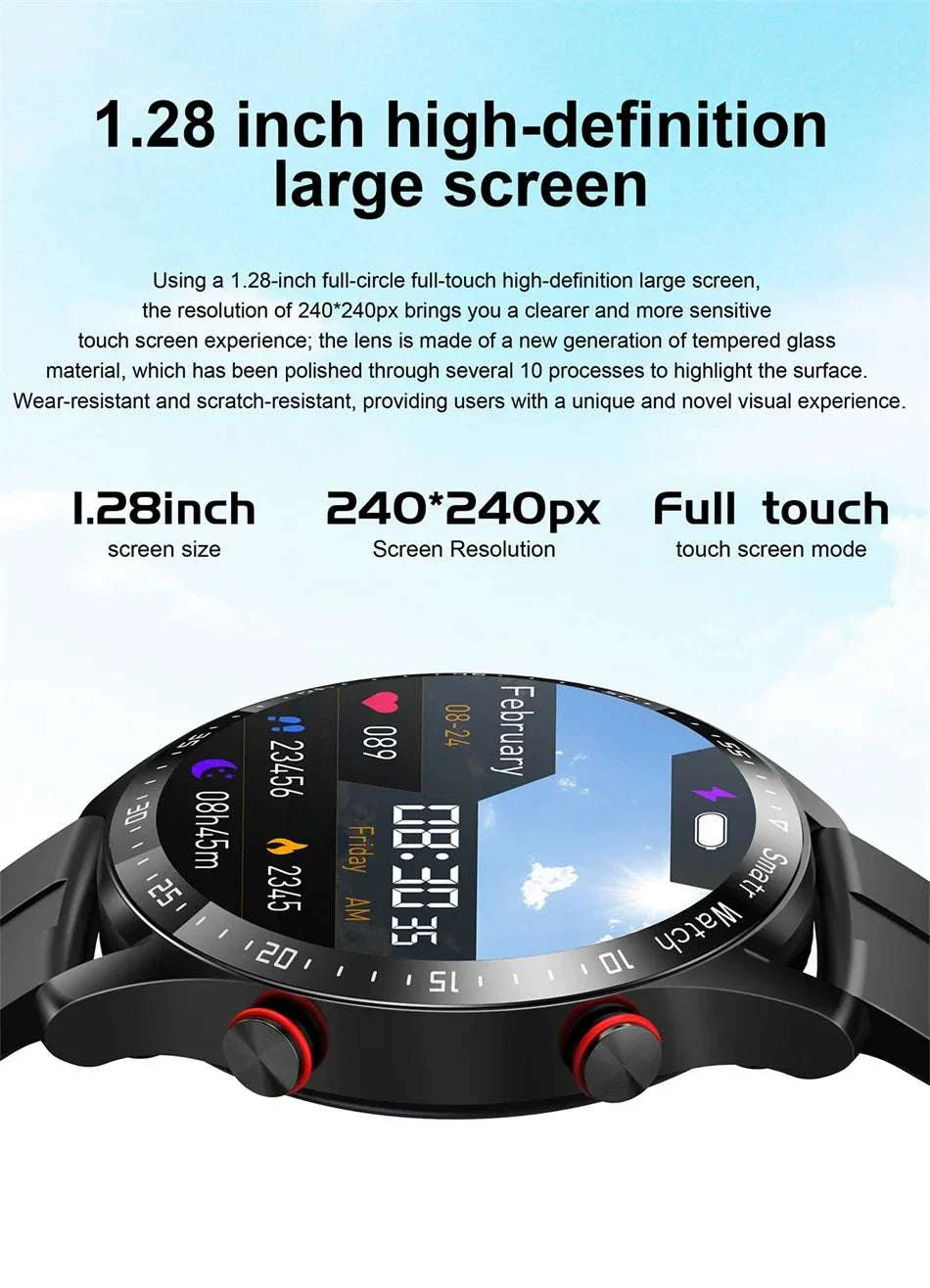 Prestige Pro ECG+PPG Smartwatch with Steel Bracelet