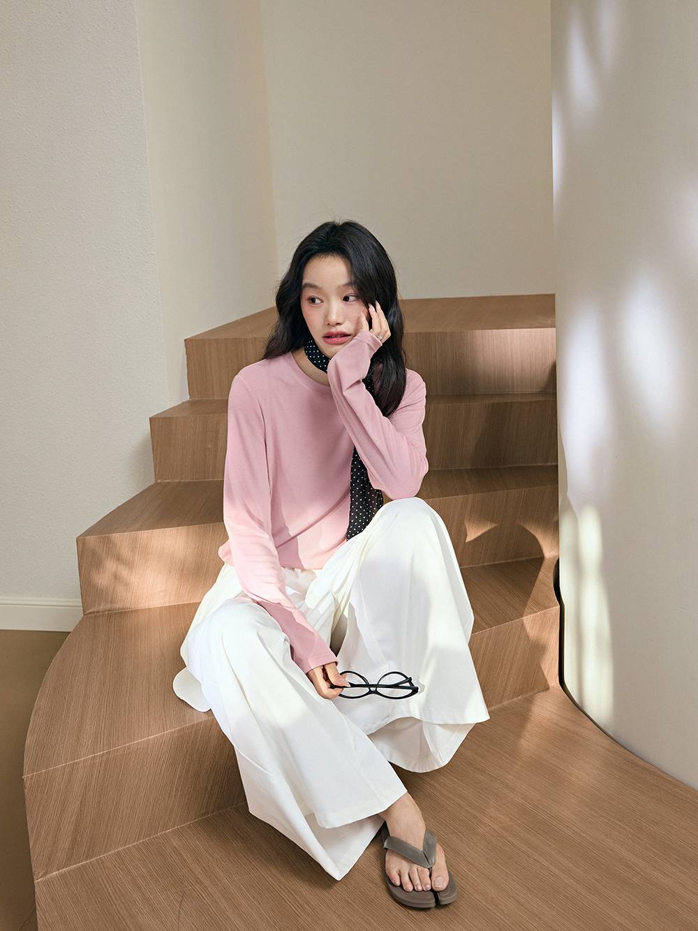 Elastic Waistband Pants