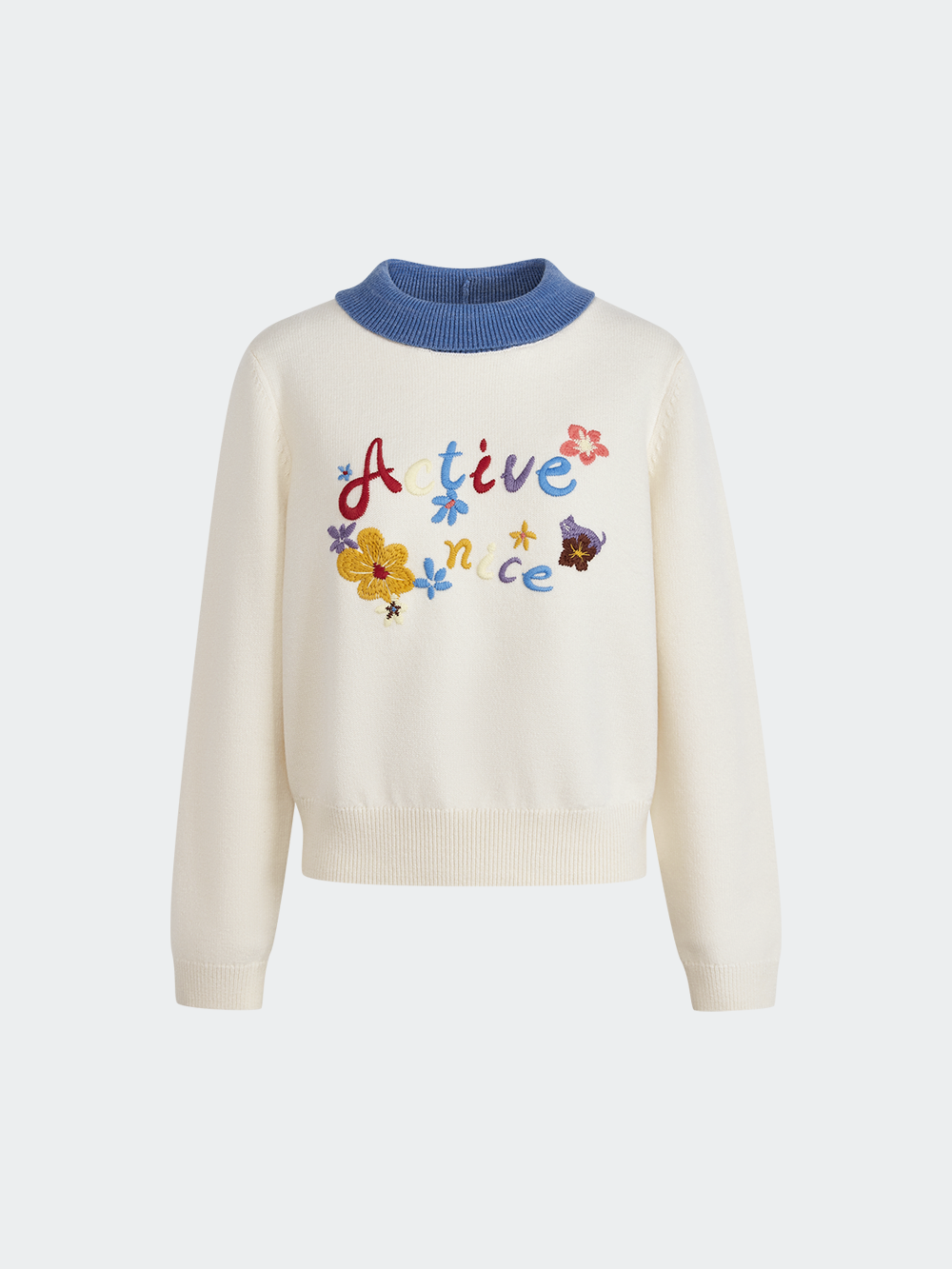 Embroidered Sweater