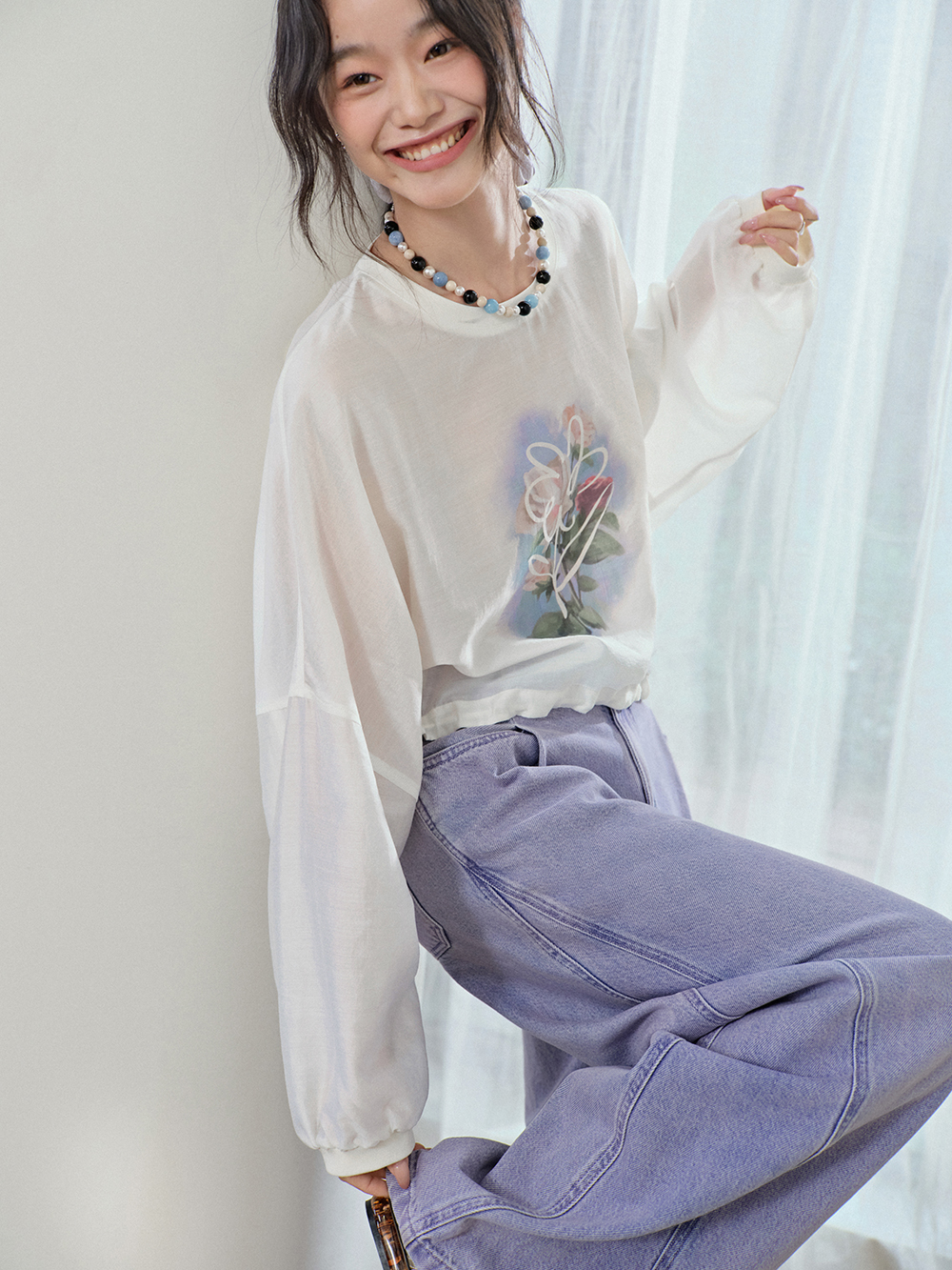 Floral Print Blouse
