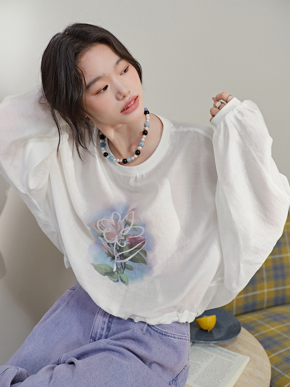 Floral Print Blouse
