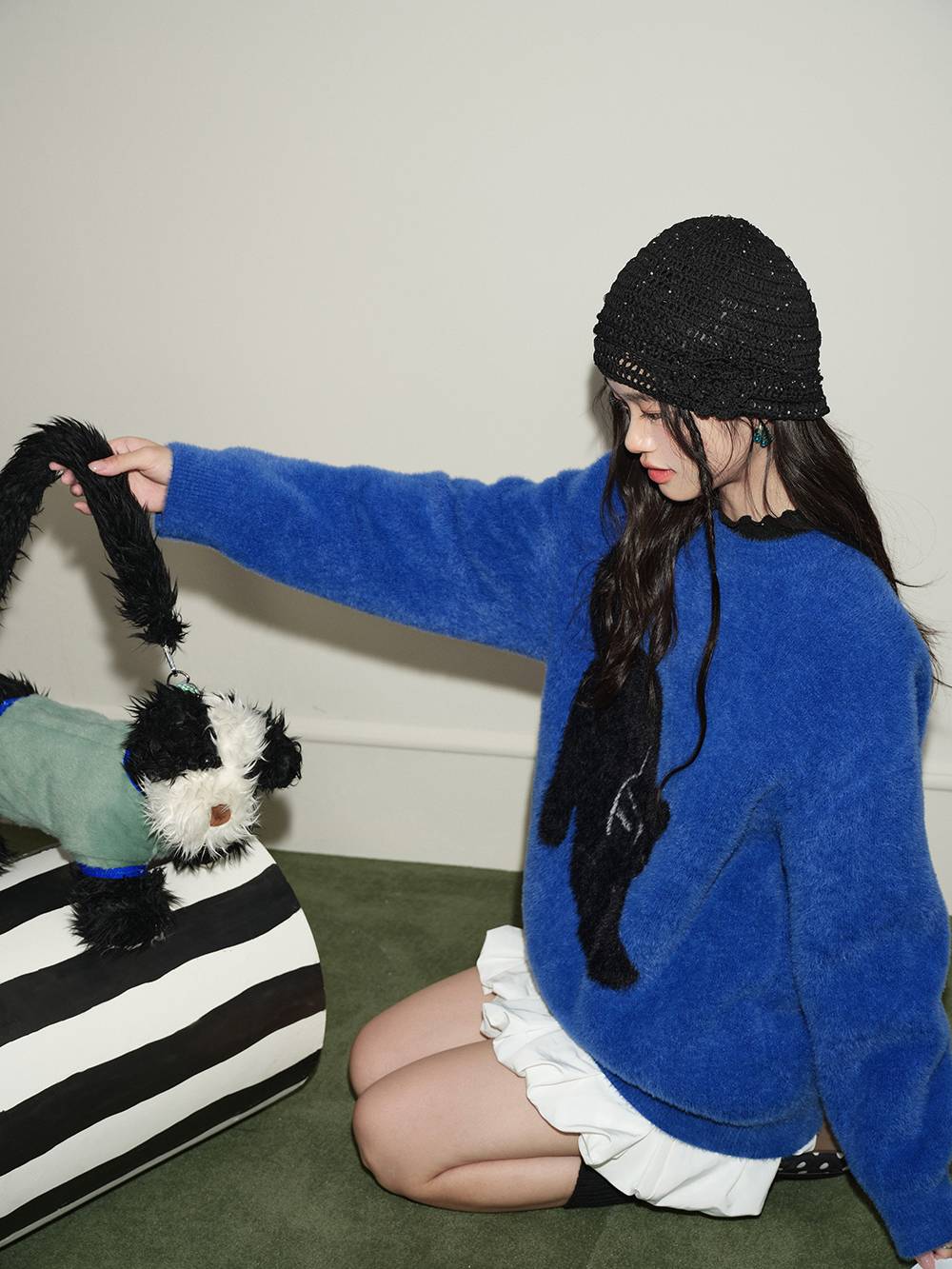 Cat Graphic Sweater