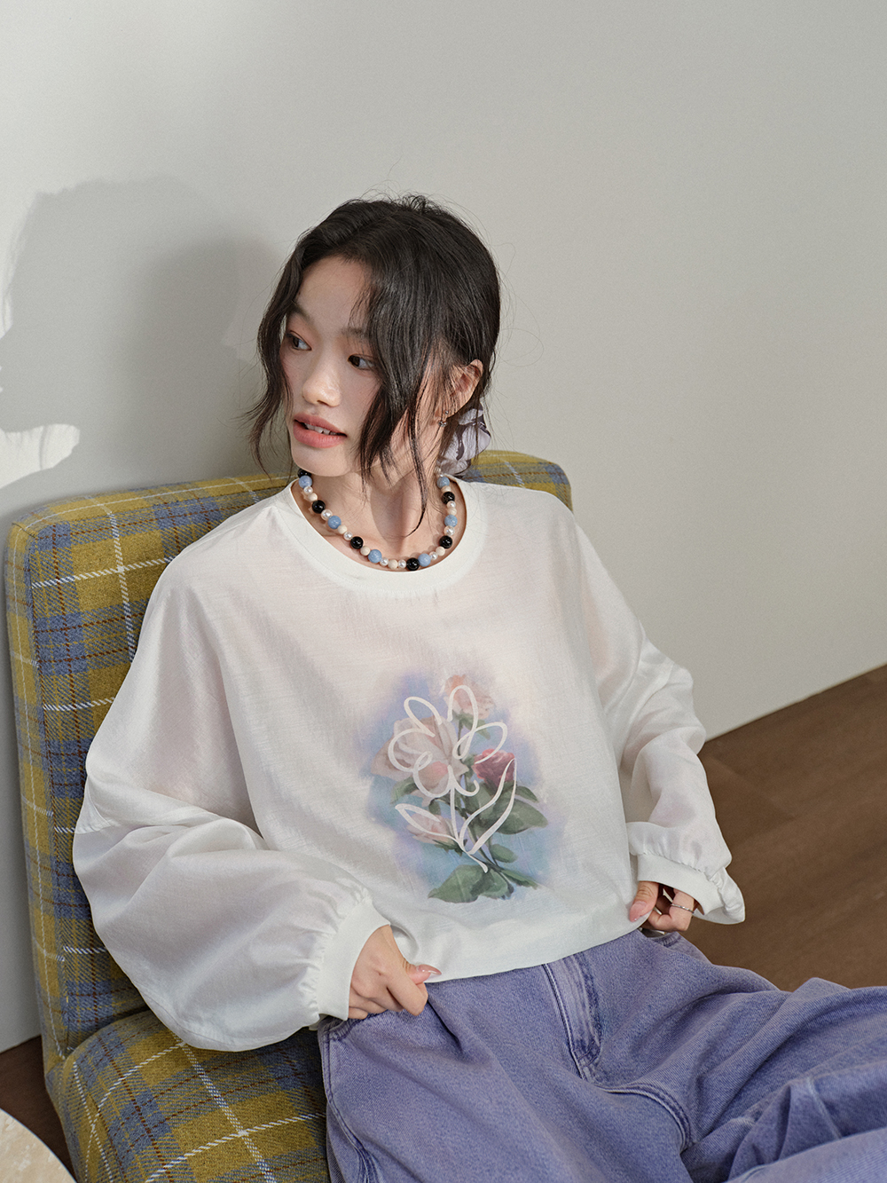 Floral Print Blouse