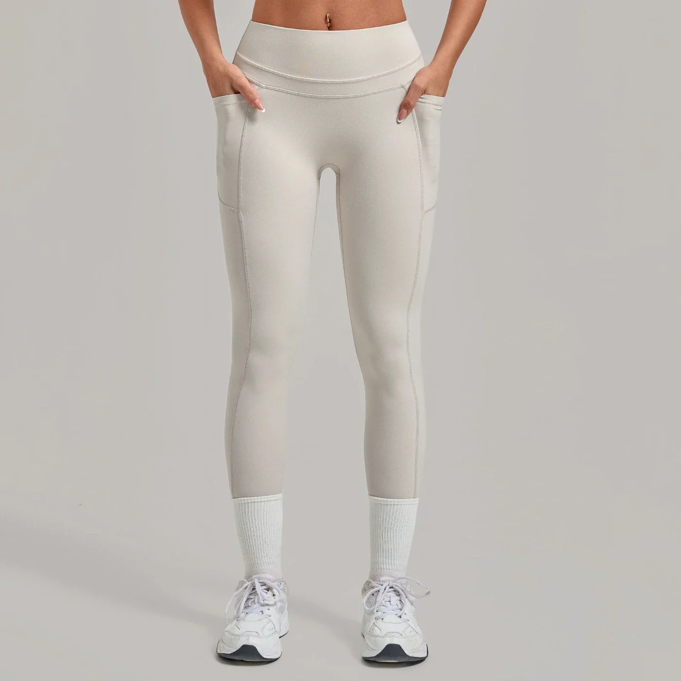 Women's Hip-lifting Yoga Leggings With Pockets