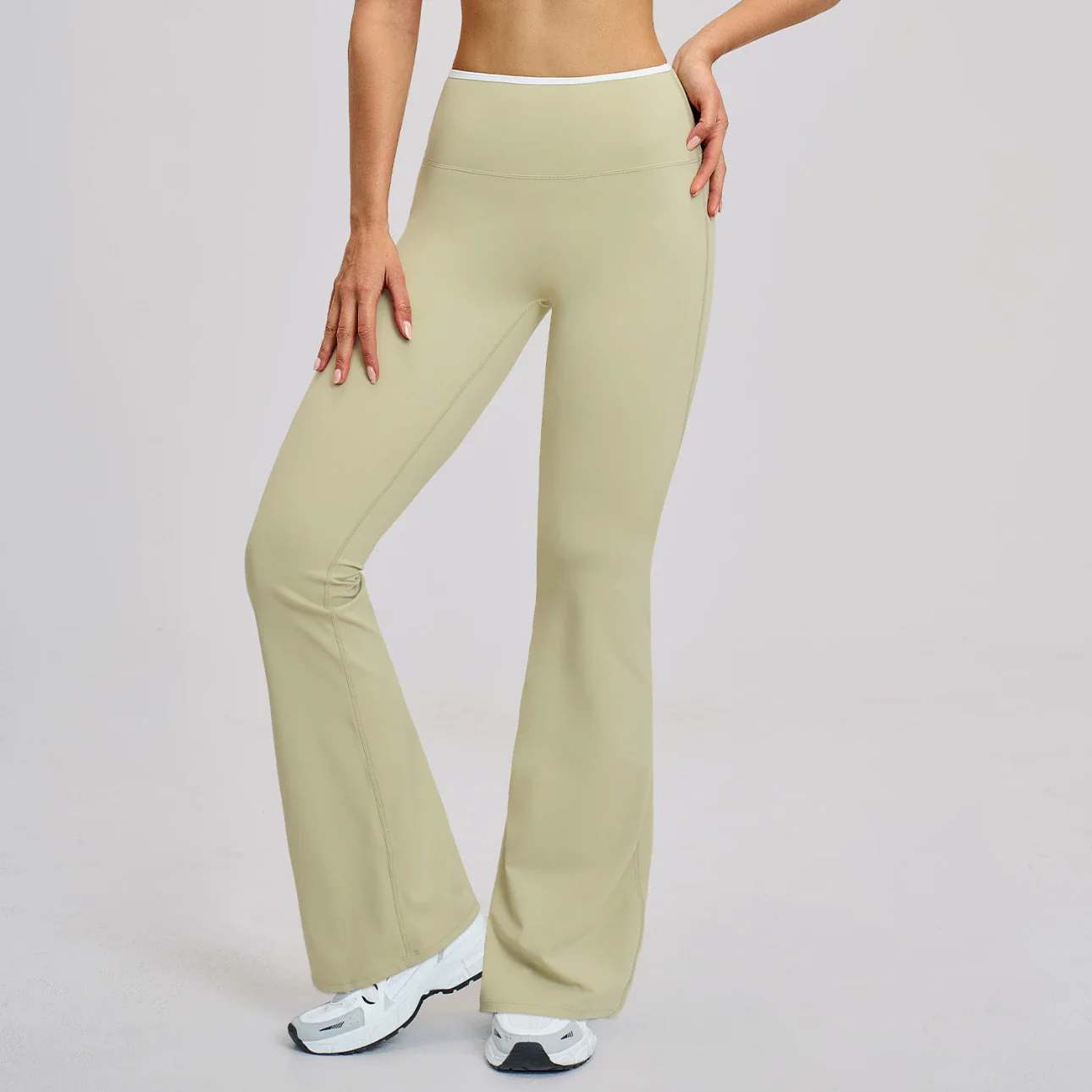 High Waist Yoga Fitness Flared Pants