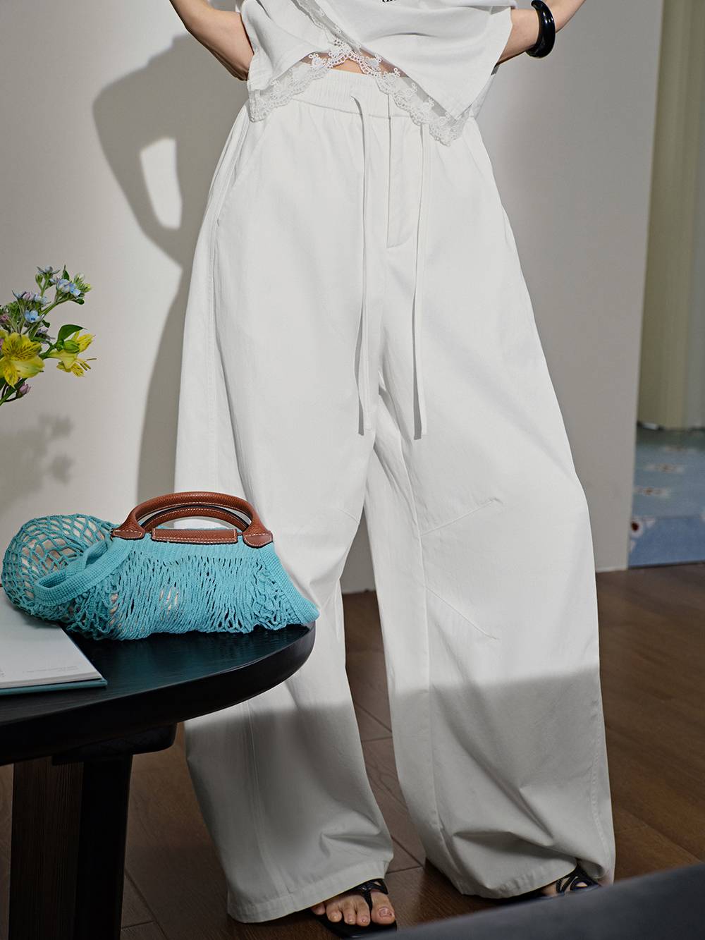 Elastic Waist Pants