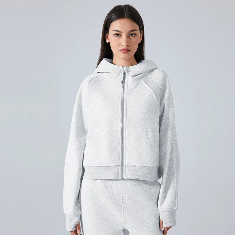 Full Zip Up Hoodie Fall Jacket