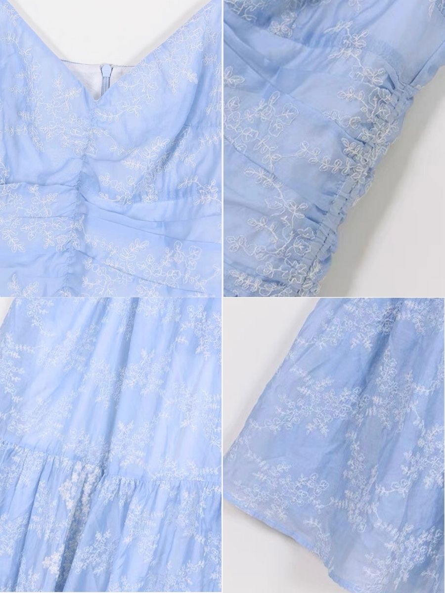 Maliyah Graceful Embroided Cami Dress