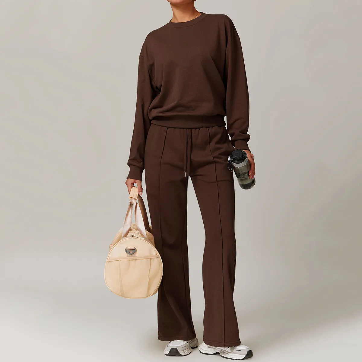 Casual Crew Neck Pullover