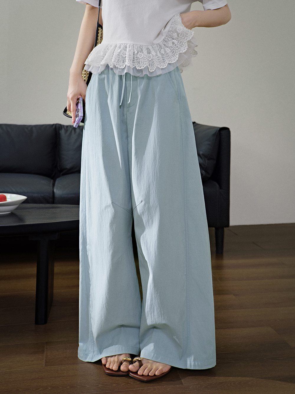 Elastic Waist Pants