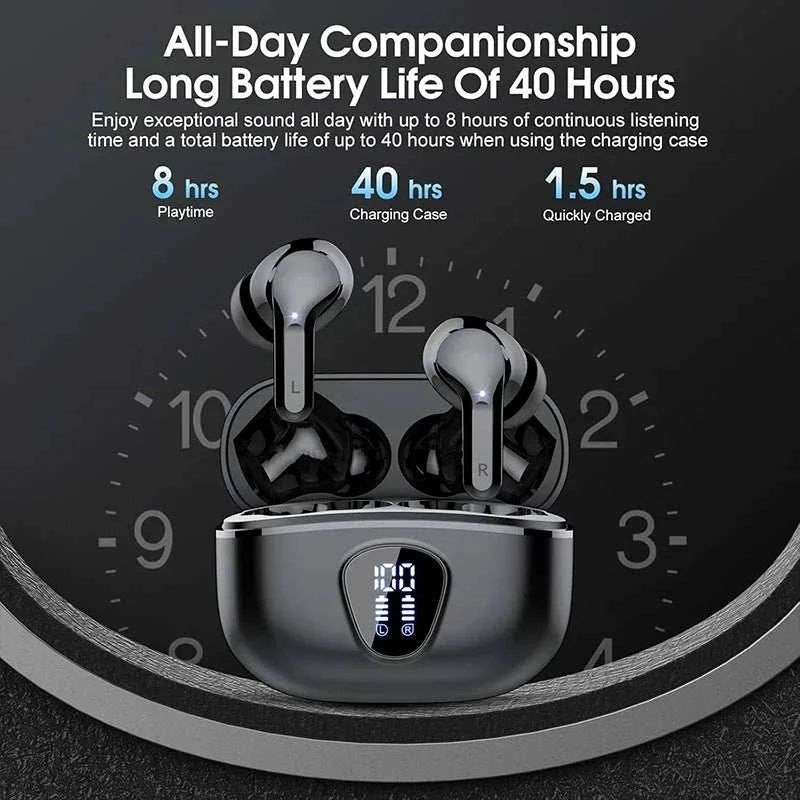 Woowill SoundPure Pro | BT 5.3 HiFi Earbuds with 60H Playtime