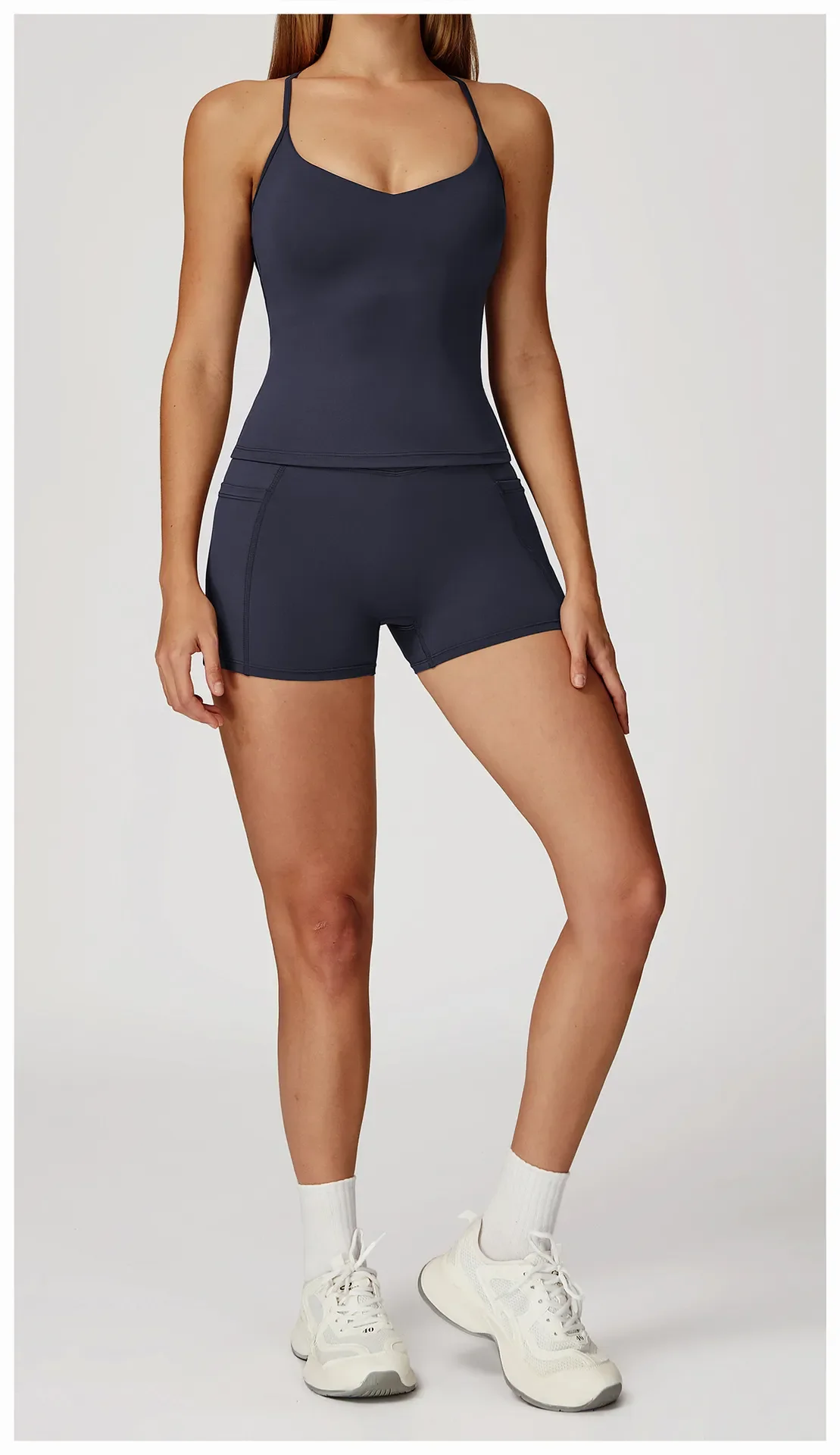 Cross Back Quick-Drying Fitness Yoga Vest