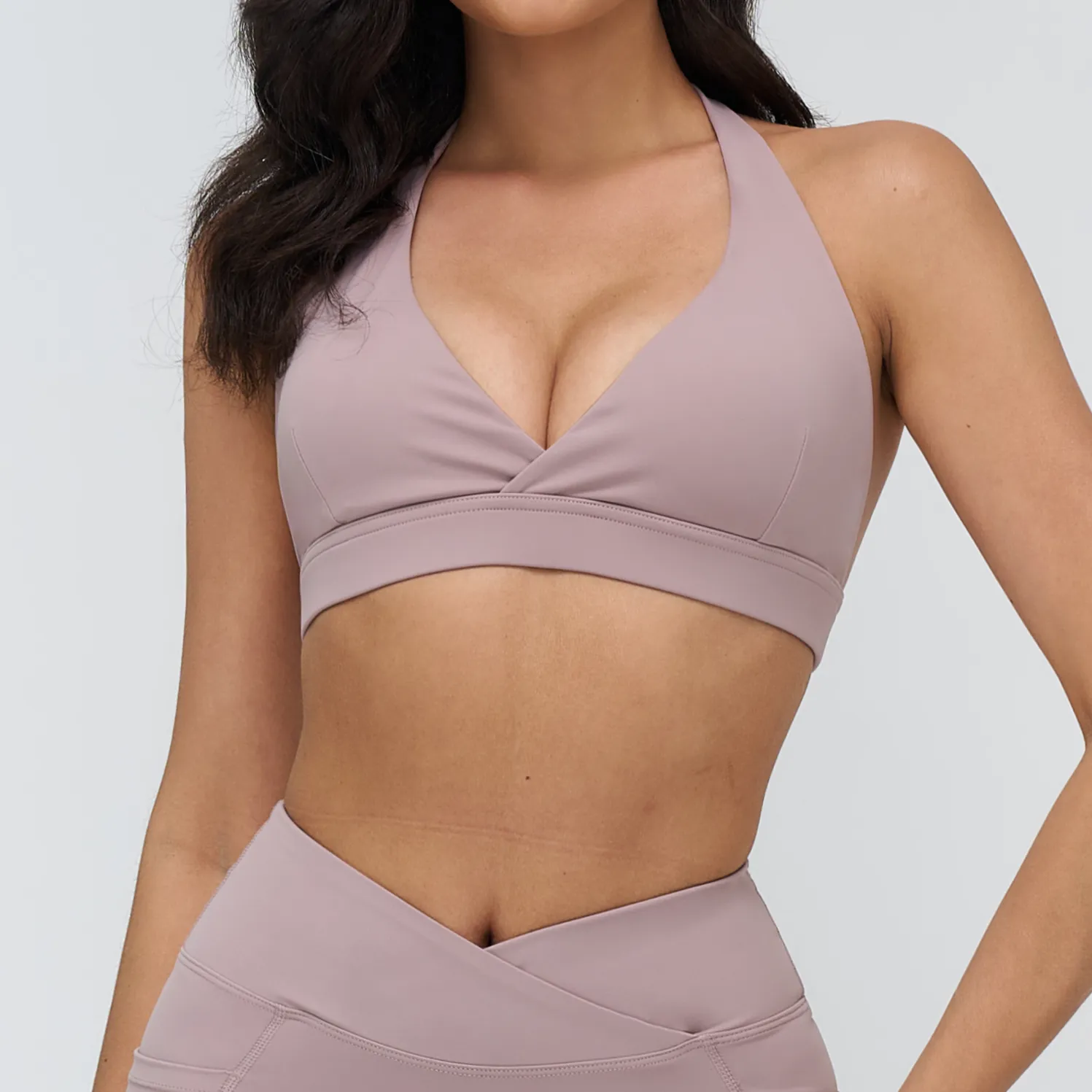 Cross V Shaped Yoga Fitness Bra
