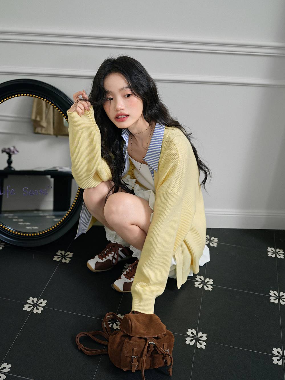 Layered Look Sweater